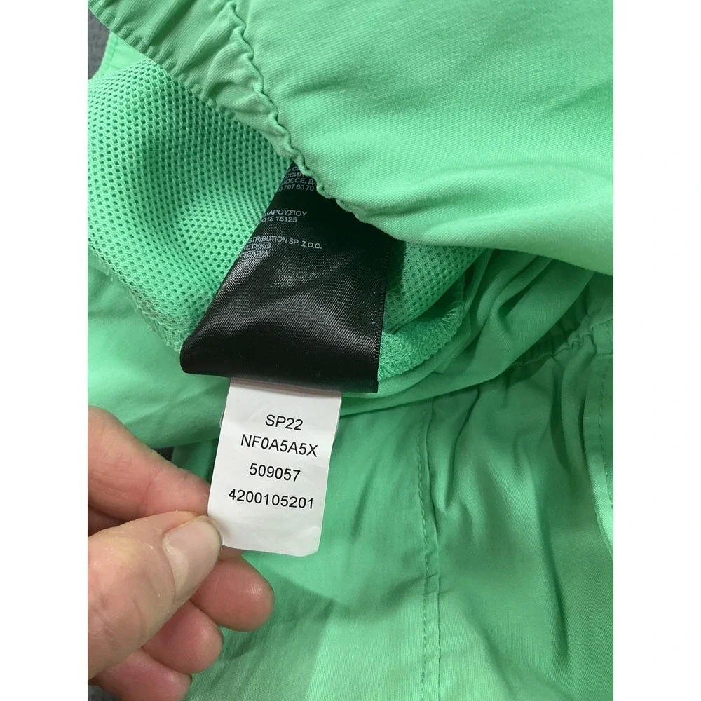The North Face‎ Swim Trunks Mens 2XL Green Elastic Waist Mesh Lined Quick Dry
